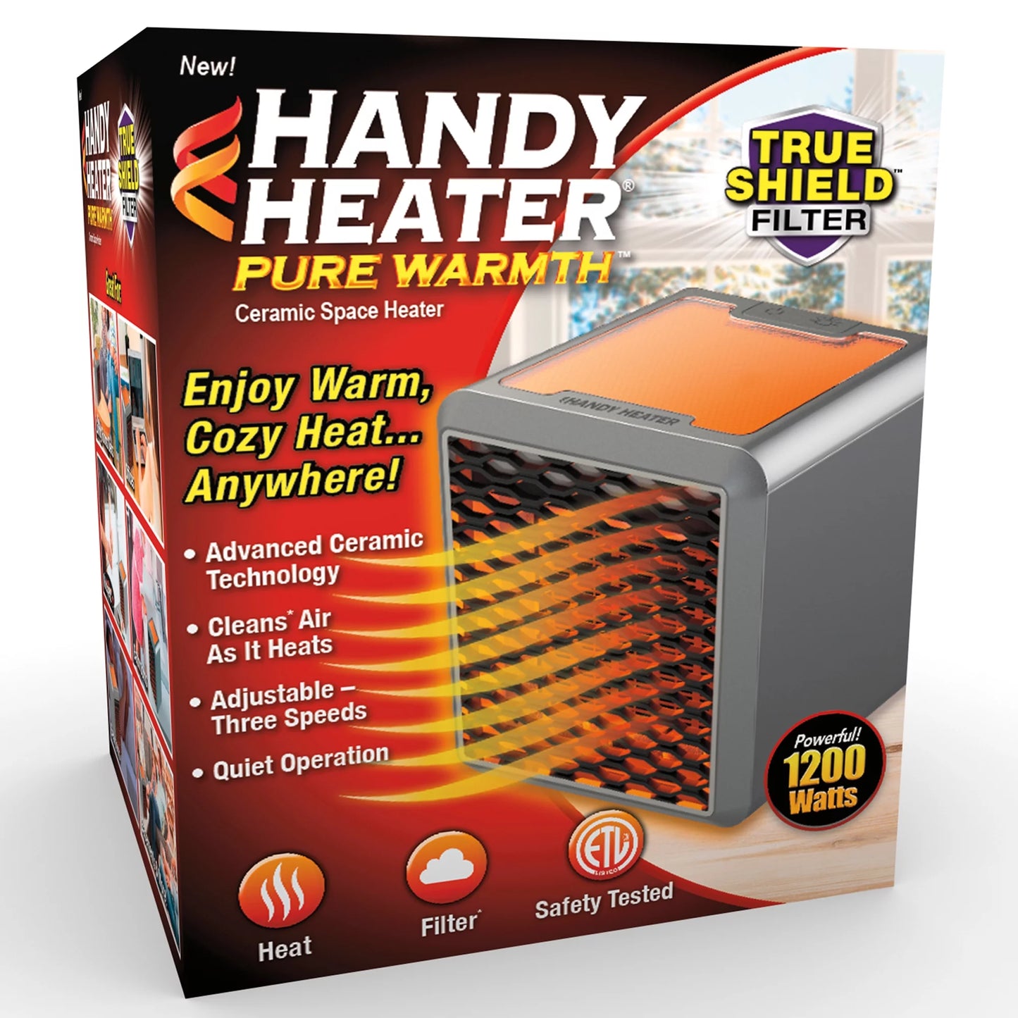 Prenosiva Grejalica - Handy Heater 1200w